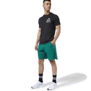 Reebok One Series Training Epic Kurze Hose Herren - Grün - DE 197-JAF